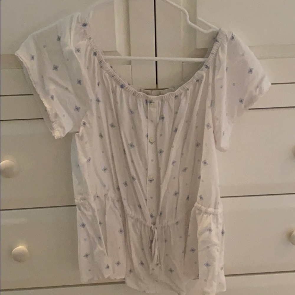 Abercrombie & Fitch Off the Shoulder Blouse